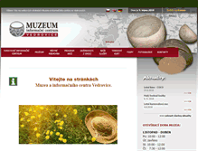 Tablet Screenshot of muzeumvedrovice.cz
